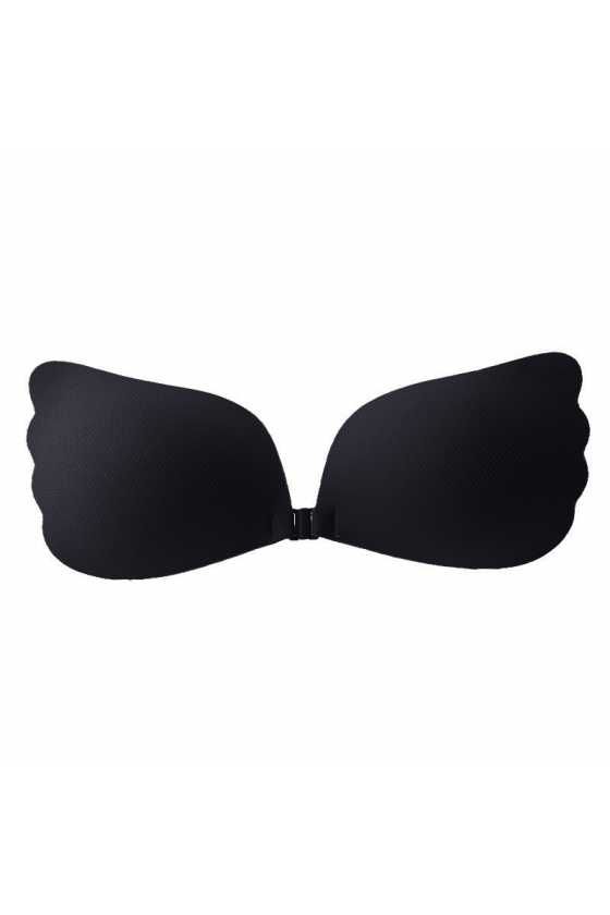 Patchs seins effet Push up Angel Noirs
