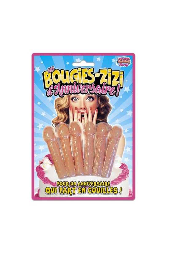 Bougie Zizi 6 pcs