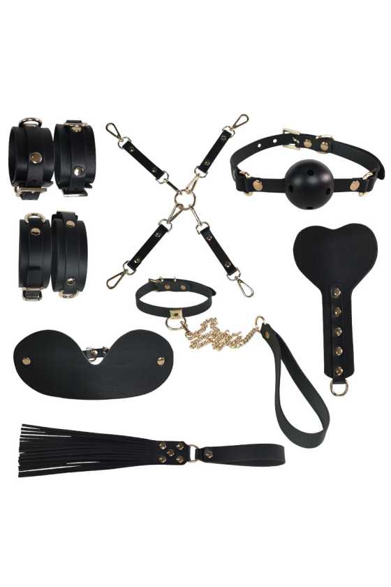 Kit BDSM cuir JIUAI