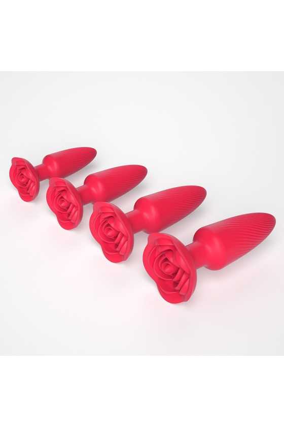 Plug en silicone ROSE Taille M