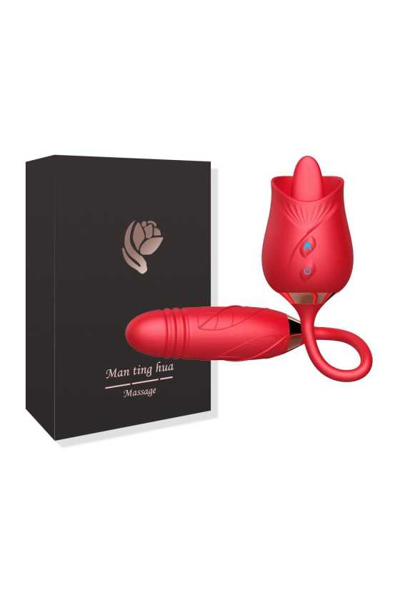 Fleur langue + plug va et...