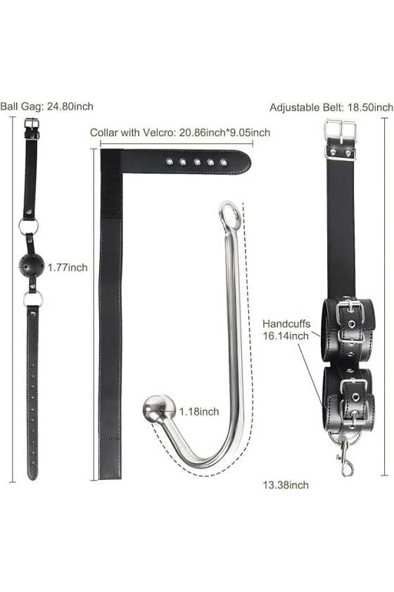 Kit BDSM Bondage Anal Hook...