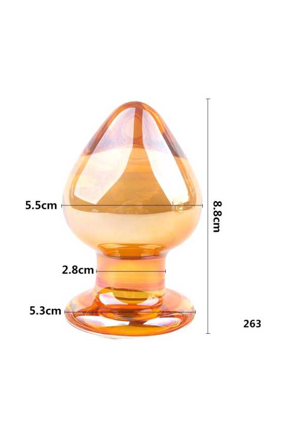 Plug verre 5.5cm Moment