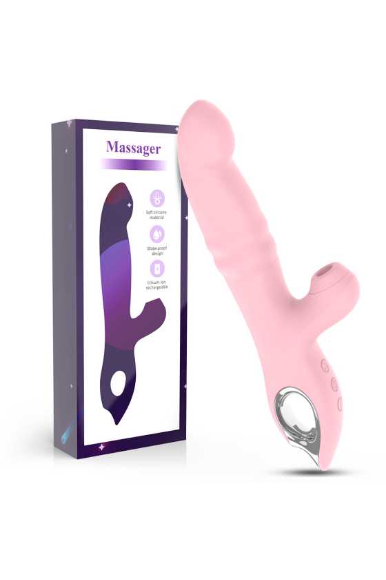 Rabbit Triple Action Succion, Vibration & Va-et-Vient