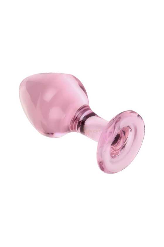 Plug Anal en Verre Rose – 9...